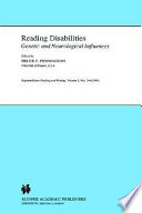 Reading disabilities : genetic and neurological influences
