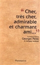 ["]Cher, très cher, admirable et charmant ami" : correspondance Georges Perec-Jacques Lederer, 1956-1961