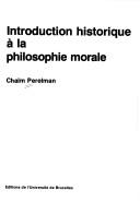 Introduction historique à la philosophie morale