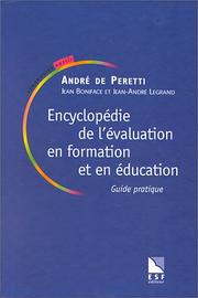 Encyclopédie de l'évaluation en formation et en éducation : guide pratique