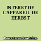 INTERET DE L'APPAREIL DE HERBST