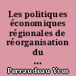 Les politiques économiques régionales de réorganisation du secteur de la pêche en Pays de la Loire : étude