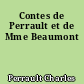 Contes de Perrault et de Mme Beaumont