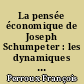 La pensée économique de Joseph Schumpeter : les dynamiques du capitalisme