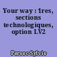 Your way : 1res, sections technologiques, option LV2