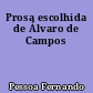 Prosa escolhida de Álvaro de Campos