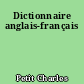 Dictionnaire anglais-français
