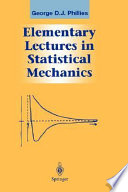 Elementary lectures in statistical mechanics