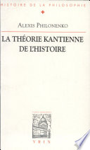 La Théorie kantienne de l'histoire