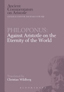 Against Aristotle, on the eternity of the world