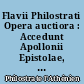 Flavii Philostrati Opera auctiora : Accedunt Apollonii Epistolae, Eusebius adversus hieroclem, Philostrati junioris imagines, Callistrati Descriptiones : 1