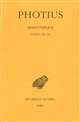 Bibliothèque : Tome V : Codices 230-241