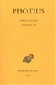 Bibliothèque : Tome VI : Codices 242-245