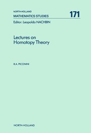Lectures on homotopy theory