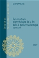 Epistémologie et psychologie de la foi dans la pensée scolastique, 1250-1350