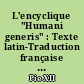 L'encyclique "Humani generis" : Texte latin-Traduction française : Commentaire