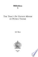 The tract De unitate minori of Petrus Thome