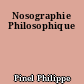 Nosographie Philosophique