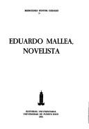 Eduardo Mallea, novelista