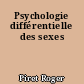Psychologie différentielle des sexes