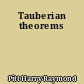 Tauberian theorems