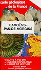 Carte géologique de la France à 1:50 000 : 655 : Samoëns - Pas-de-Morgins : Carte géologique spéciale de la Suisse : 126 : Samoëns - Pas-de-Morgins