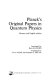 Planck's original papers in quantum physics : German and English edition