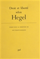 Droit et liberté selon Hegel