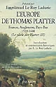 L'Europe de Thomas Platter : France, Angleterre, Pays-Bas, 1599-1600