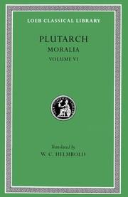 Plutarch's Moralia : in sixteen volumes : Volume VI : 439 A-523 B