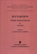 Plutarchi Vitae parallelae : Vol. 4 : Indices