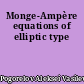 Monge-Ampère equations of elliptic type
