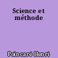 Science et méthode