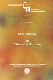 Leo Perutz ou L'ironie de l'histoire