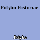 Polybii Historiae