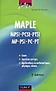 Maple : cours et applications : 1re et 2e années toutes filières