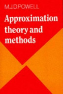 Approximation theory and methods