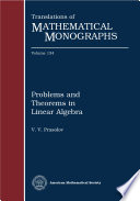 Problems and theorems in linear algebra