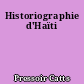 Historiographie d'Haïti