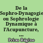De la Sophro-Dynagogie ou Sophrologie Dynamique à l'Acupuncture, une logique continuité