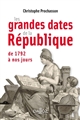 Les grandes dates de la République : de 1792 à nos jours