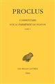 Commentaire sur le "Parménide" de Platon : Tome V : Livre V