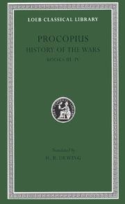 Procopius : II : History of the wars, books III and IV