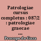 Patrologiae cursus completus : 087/2 : patrologiae graecae : omnium ss. patrum, doctorum scriptorumque ecclesiasticorum : sive latinorum, sive graecorum