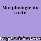 Morphologie du conte