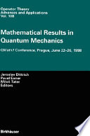 Mathematical results in quantum mechanics : QMath7 conference, Prague, June 22-26, 1998
