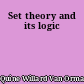 Set theory and its logic