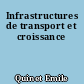Infrastructures de transport et croissance