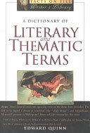 A Dictionary of literary and thematic terms