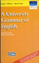A University grammar of English